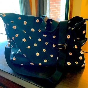 Alice & Olivia daisy duffel bag